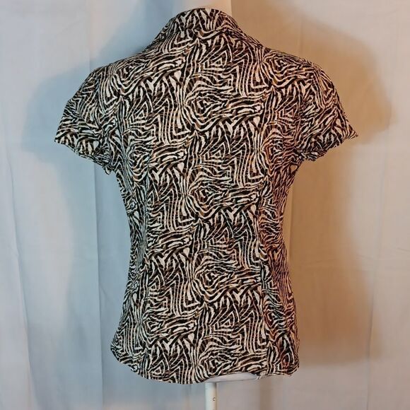 Alfani Animal Print Top - Picture 3 of 7